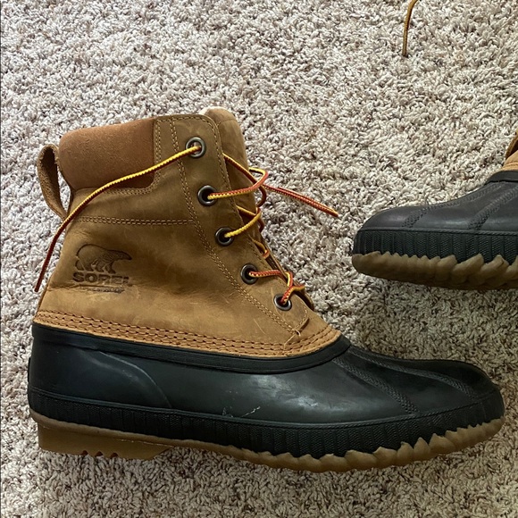 Mens Sorel Cheyenne Duck Boots size 12 - Picture 4 of 8